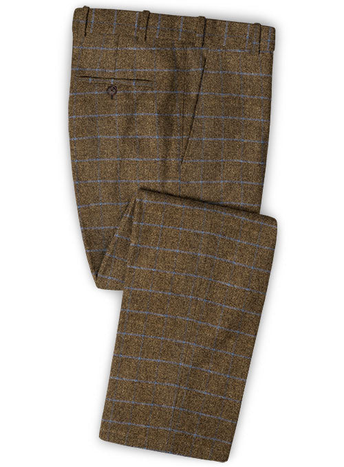 Merton Brown Tweed Pants