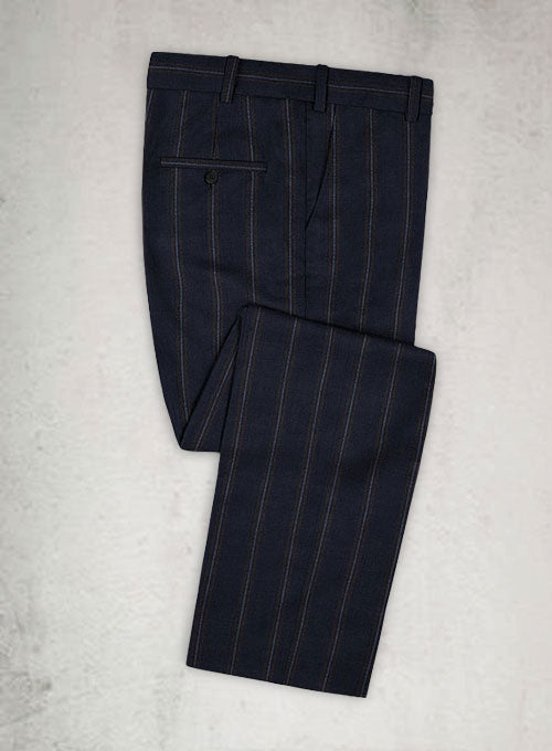 Napolean Filona Blue Wool Pants