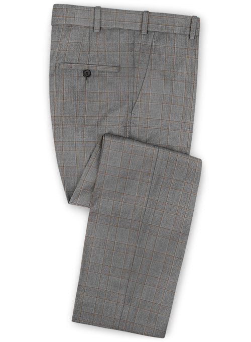 Napolean Strum Gray Wool Pants