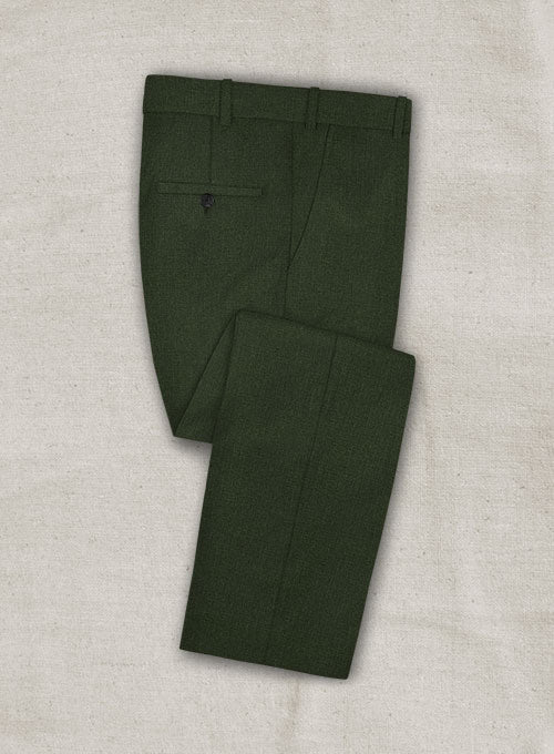 Pinhead Wool Green Pants
