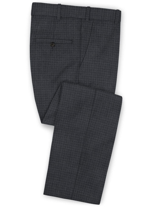 Reda Curto Gray Wool Pants
