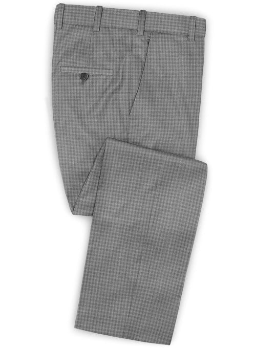 Reda Zaui Gray Wool Pants