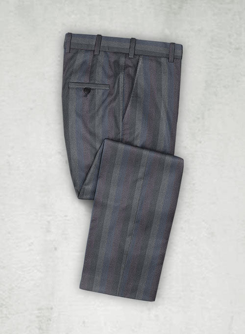 Roger Stripe Wool Pants