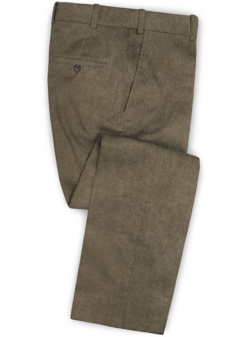 English Beige 14 wales Corduroy Pants