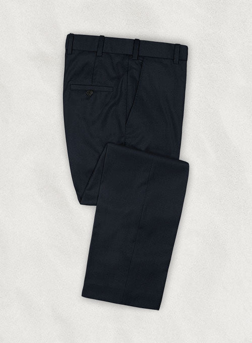 Cavendish Deep Blue Pure Wool Pants