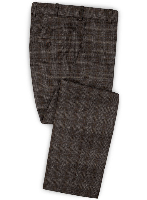 Cerruti Anlese Brown Wool Pants