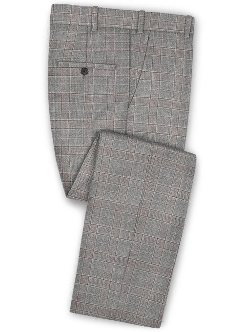 Cerruti Dotore Light Gray Wool Pants