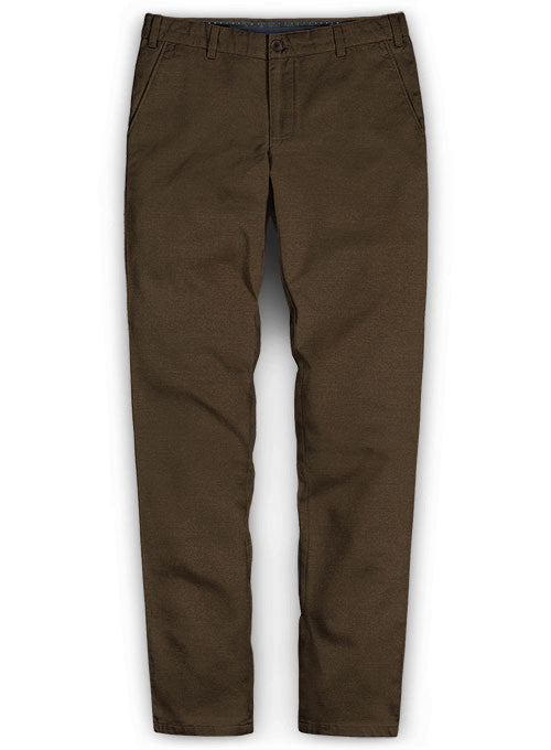 Forest Brown Chinos Washed