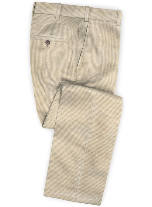 Fawn Thick Corduroy Pants - 8 Wales