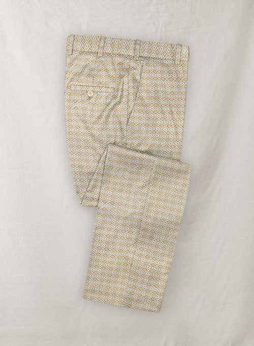 Italian Cotton Nafide Pants Red Carpet