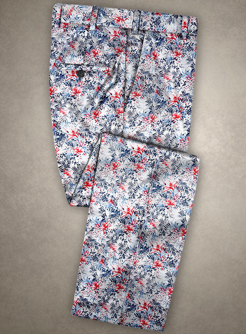 Italian Cotton Fanpan Pants Red Carpet