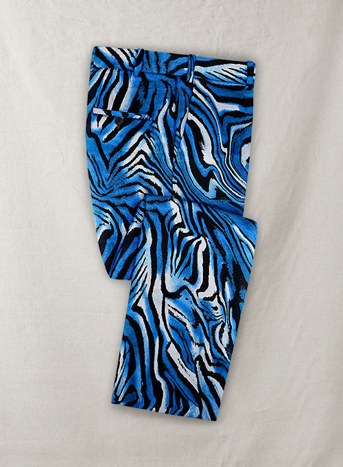 Italian Cotton Stretch Osalie Pants Red Carpet