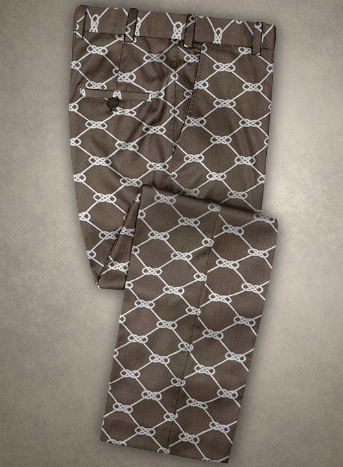 Italian Cotton Crus Pants Red Carpet