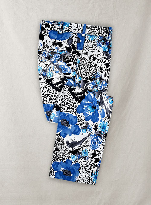 Italian Cotton Stretch Elar Pants Red Carpet