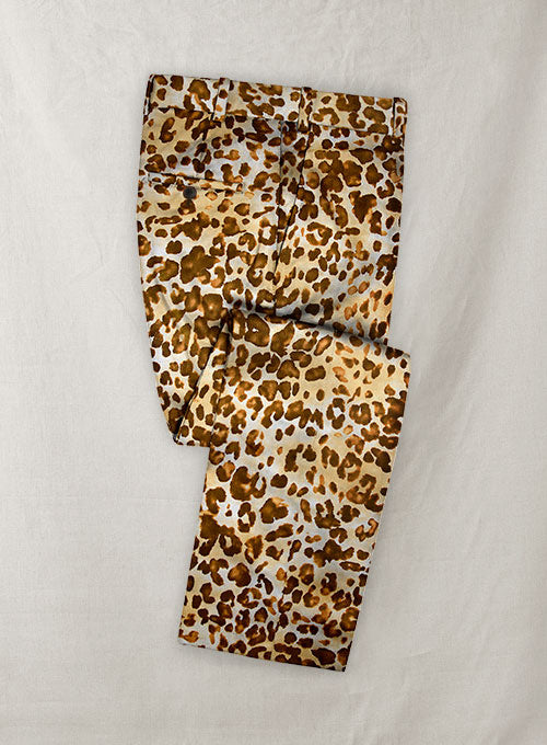Italian Cotton Stretch Isigne Pants Red Carpet
