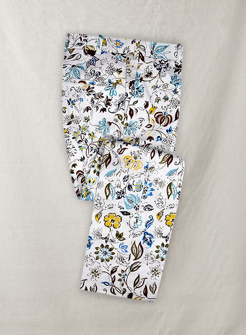 Italian Cotton Stretch Scanio Pants Red Carpet