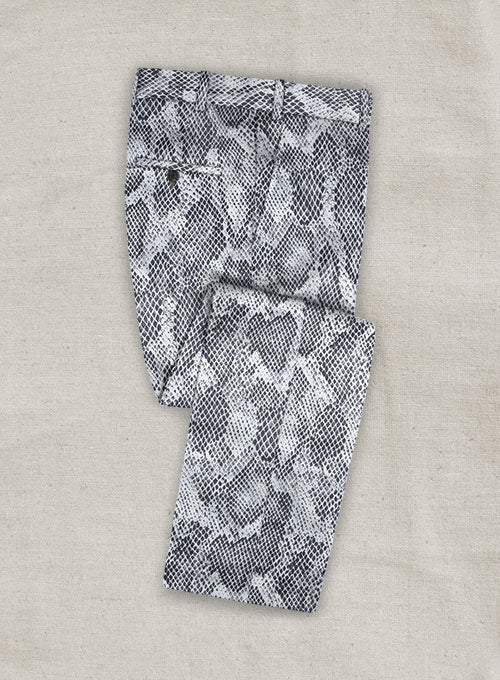 Italian Cotton Stretch Torio Pants Red Carpet