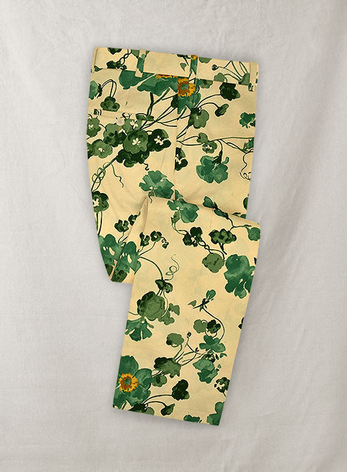 Italian Cotton Veli Pants Red Carpet