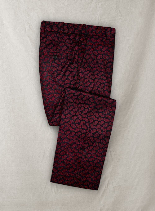 Italian Silk Alia Pants Red Carpet