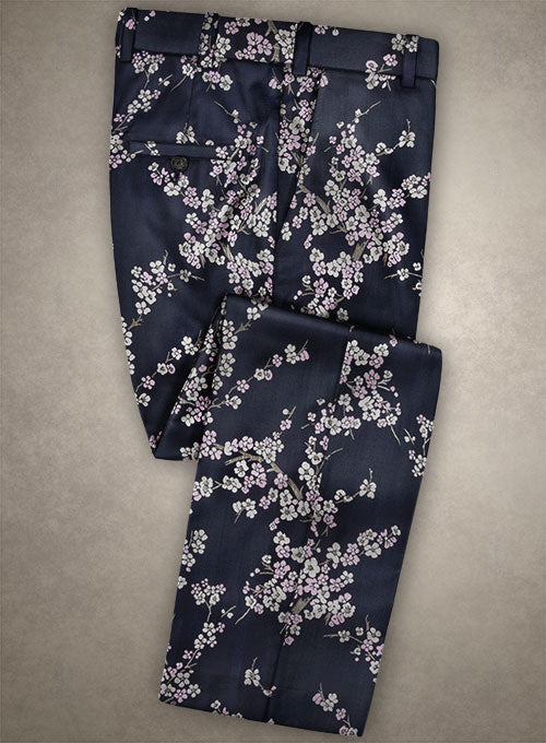 Italian Silk Brizia Pants Red Carpet