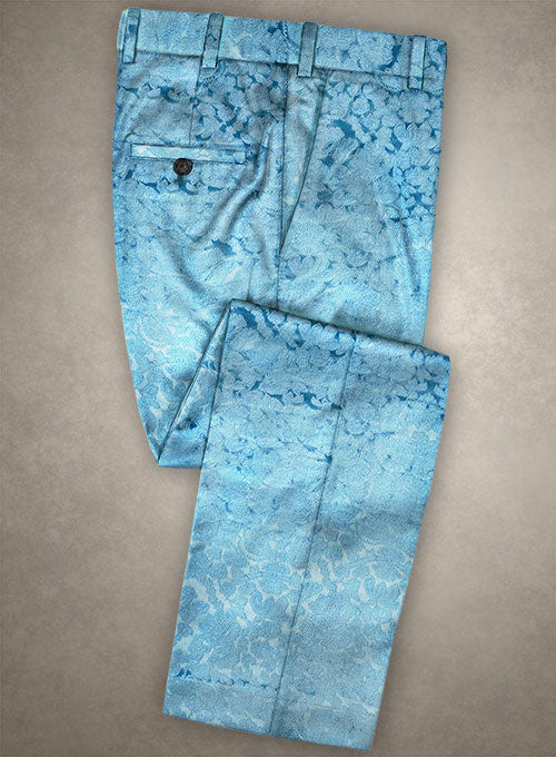 Italian Silk Fompei Pants Red Carpet