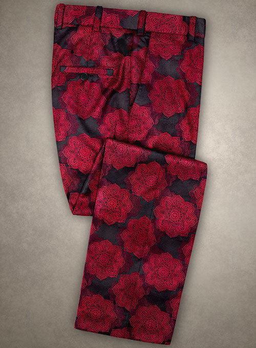 Italian Silk Tazo Pants Red Carpet