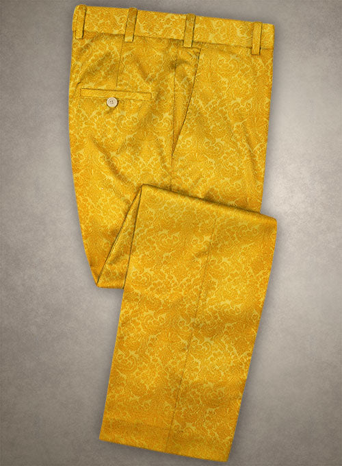 Italian Silk Uzzo Pants Red Carpet