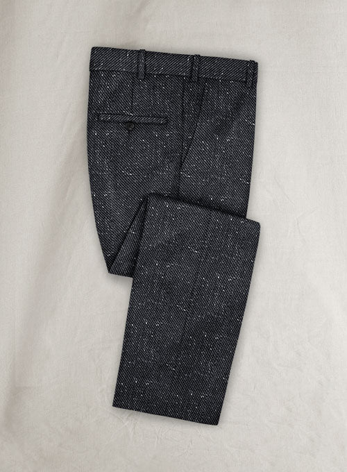 Italian Wool Cashmere Donegal Bleddi Pants