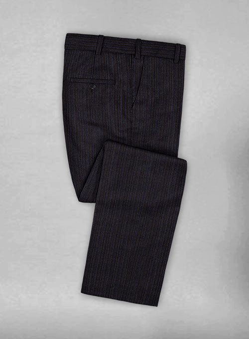 Italian Wool Cashmere Silk Linen Notro Pants