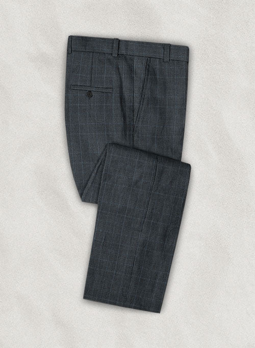 Italian Linen Lunia Checks Pants
