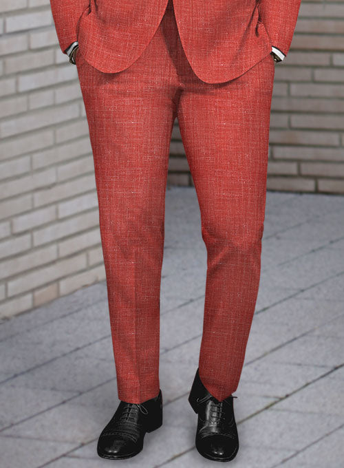 Italian Murano Wool Linen Pants