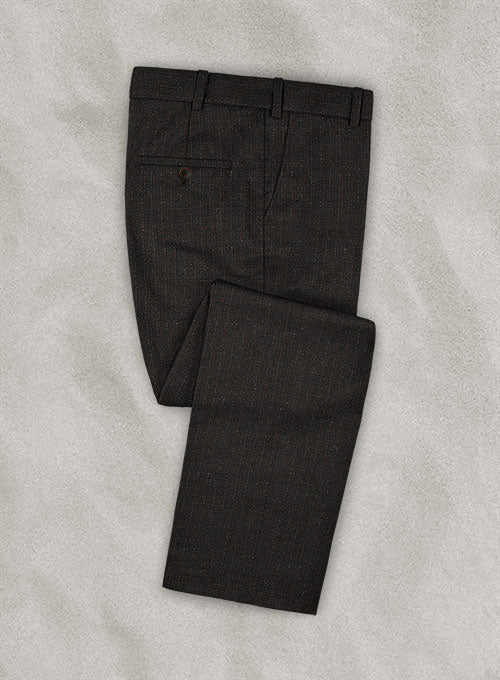 Italian Wool Cashmere Donegal Ebatia Pants