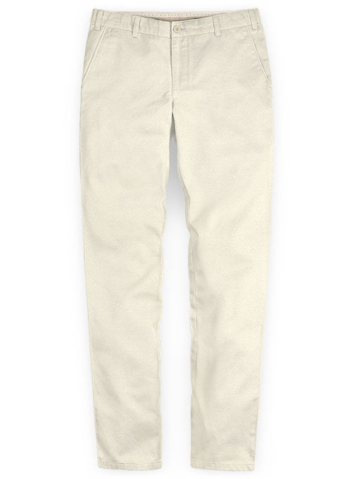 Light Beige Chinos Washed