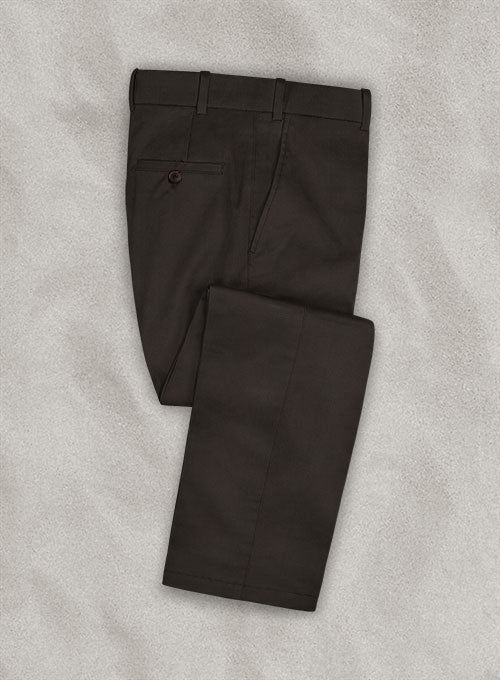 Loro Piana Dark Brown Cotton Pants