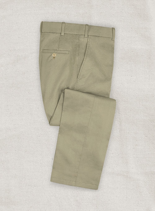 Loro Piana Sand Beige Cotton Pants