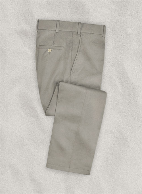 Loro Piana Stone Beige Cotton Pants
