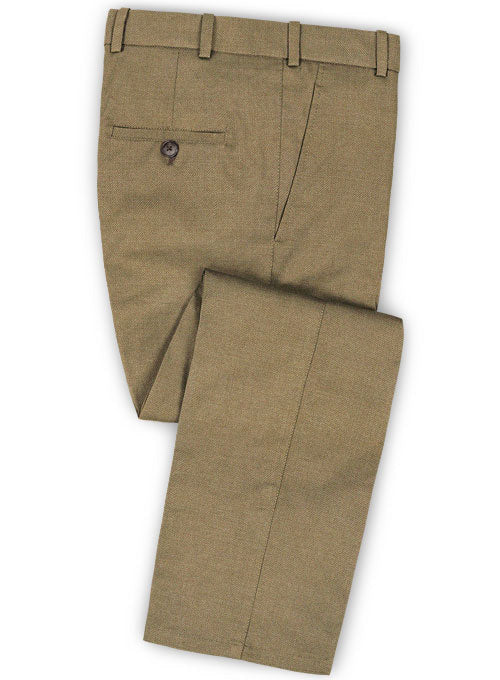 Napolean Moss Green Wool Pants