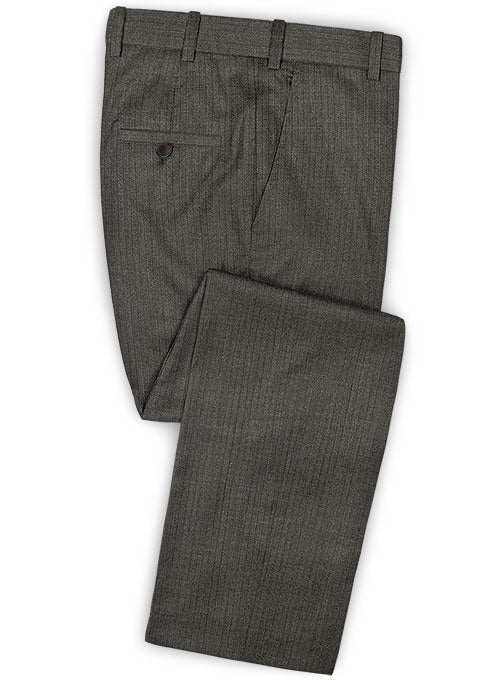 Reda Carfa Brown Wool Pants
