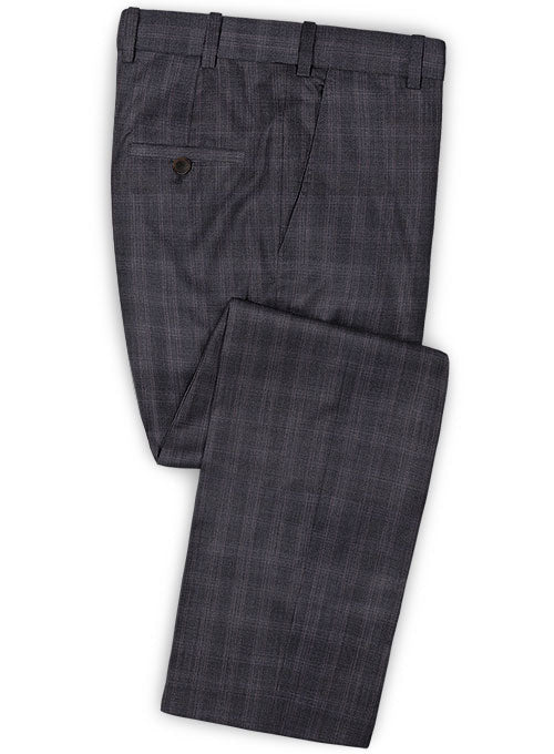 Reda Gelco Brown Wool Pants