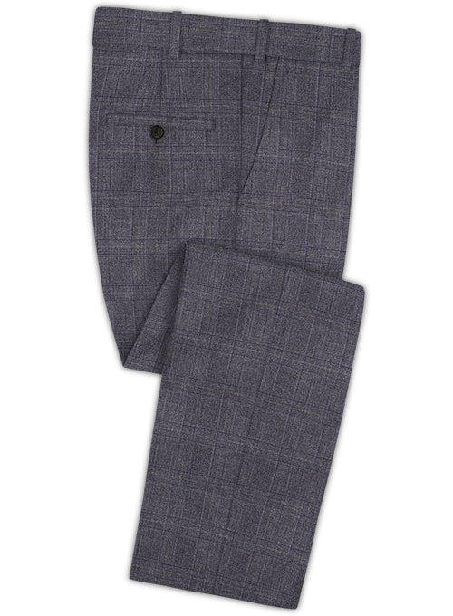 Reda Lusra Gray Wool Pants