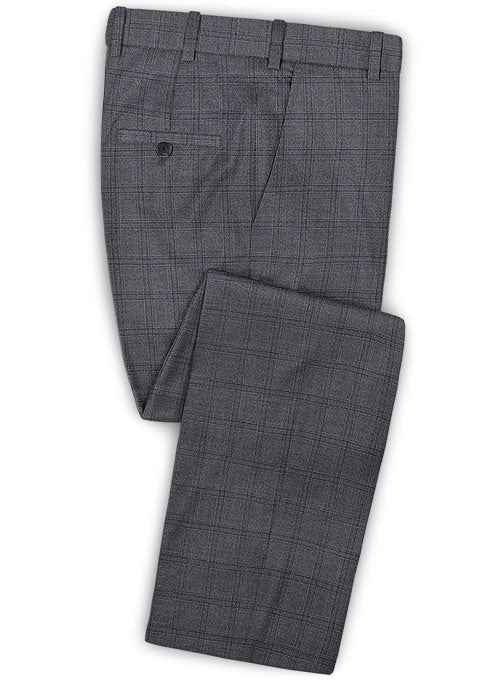 Reda Votte Gray Wool Pants