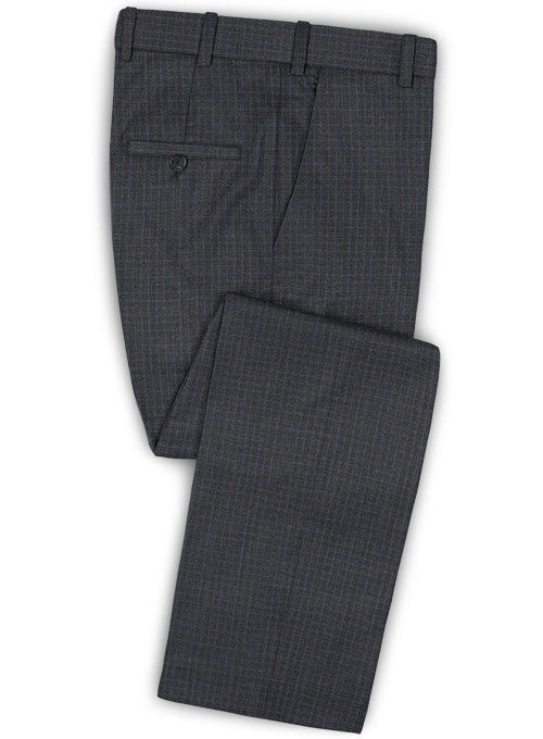 Reda Wateri Gray Wool Pants