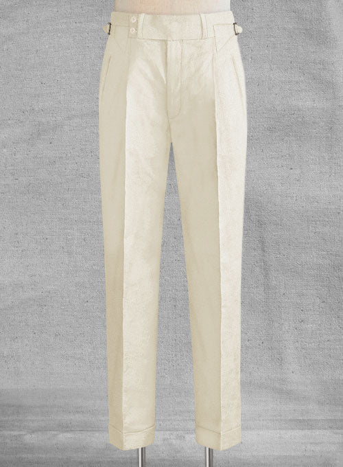 Safari Natural Cotton Linen Heritage Trousers