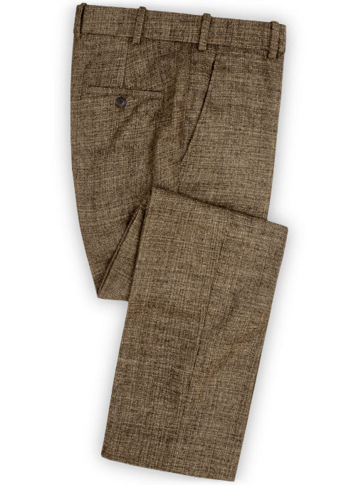 Vintage Glasgow  Brown Tweed Pants
