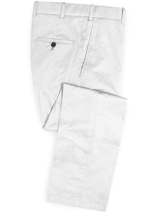 White Chino Pants