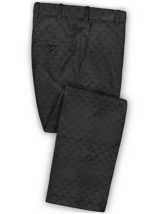 Ziata Black Wool Pants